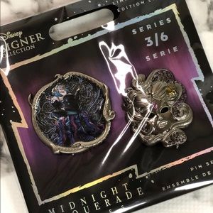 Disney Midnight Masquerade Ursula Pin Set